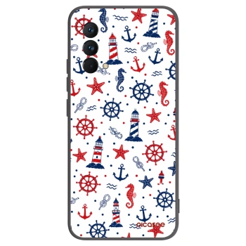 Picasee silikonowe czarne etui na Realme GT Master Edition 5G - Sailor Vibes
