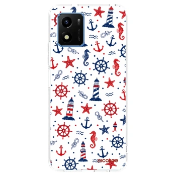 Picasee silikonowe przeźroczyste etui na Vivo Y01 - Sailor Vibes