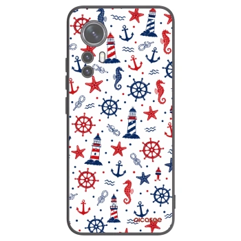 Picasee silikonowe czarne etui na Xiaomi 12X - Sailor Vibes