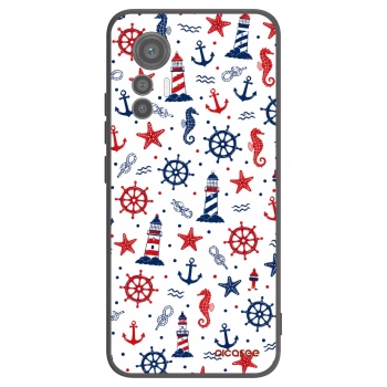 Picasee silikonowe czarne etui na Xiaomi 12 Lite - Sailor Vibes