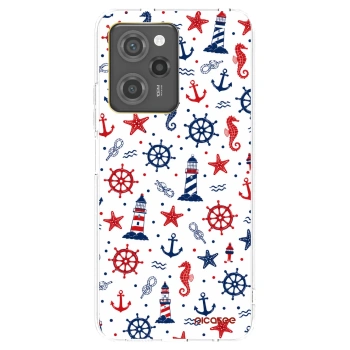 Picasee silikonowe czarne etui na Xiaomi Poco X5 Pro - Sailor Vibes