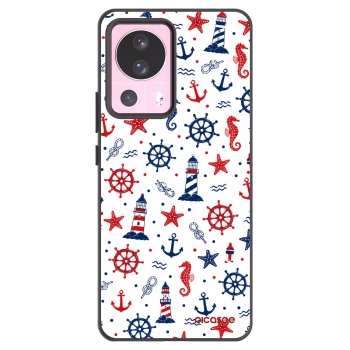 Picasee silikonowe czarne etui na Xiaomi 13 Lite - Sailor Vibes