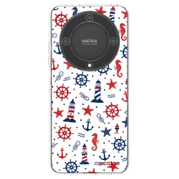 Picasee silikonowe przeźroczyste etui na Honor Magic5 Lite 5G - Sailor Vibes