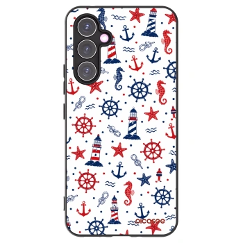 Picasee silikonowe czarne etui na Samsung Galaxy A54 5G A546B - Sailor Vibes