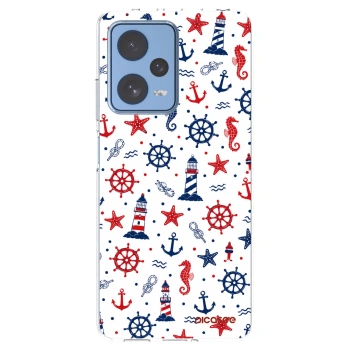 Picasee silikonowe przeźroczyste etui na Xiaomi Redmi Note 12 Pro 5G - Sailor Vibes