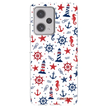 Picasee silikonowe przeźroczyste etui na Xiaomi Redmi Note 12 Pro+ 5G - Sailor Vibes
