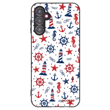 Picasee silikonowe czarne etui na Samsung Galaxy A14 5G A146P - Sailor Vibes