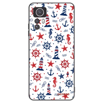 Picasee silikonowe czarne etui na Xiaomi Redmi Note 12S - Sailor Vibes