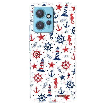 Picasee silikonowe przeźroczyste etui na Xiaomi Redmi Note 12 4G - Sailor Vibes
