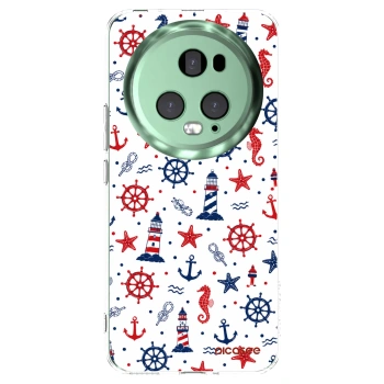Picasee silikonowe przeźroczyste etui na Honor Magic5 Pro - Sailor Vibes