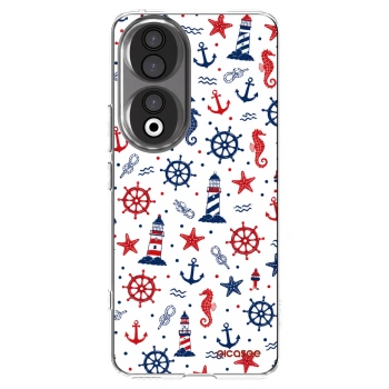 Picasee silikonowe przeźroczyste etui na Honor 90 5G - Sailor Vibes