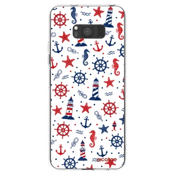 Picasee silikonowe przeźroczyste etui na Samsung Galaxy S8 G950F - Sailor Vibes