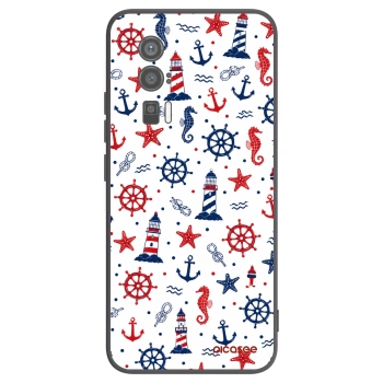 Picasee silikonowe czarne etui na Xiaomi Poco F5 Pro 5G - Sailor Vibes