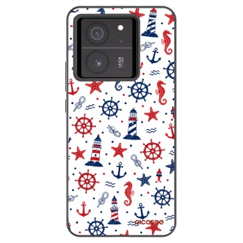 Picasee silikonowe czarne etui na Xiaomi 13T Pro - Sailor Vibes