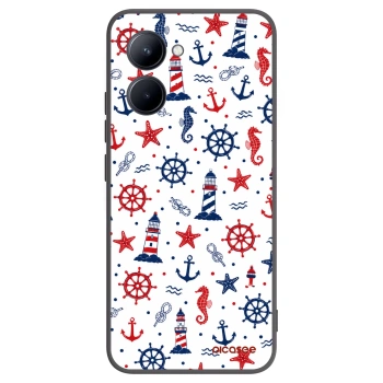 Picasee silikonowe czarne etui na Realme C33 (2023) - Sailor Vibes