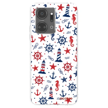 Picasee silikonowe przeźroczyste etui na Honor X7a - Sailor Vibes