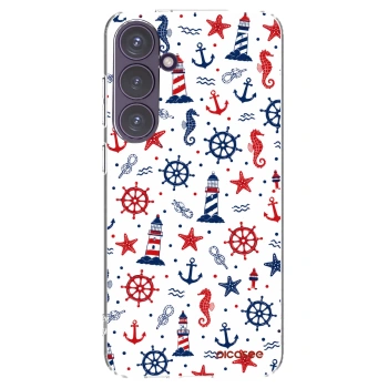 Picasee silikonowe przeźroczyste etui na Samsung Galaxy S24+ S926B 5G - Sailor Vibes