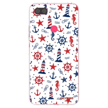 Picasee silikonowe przeźroczyste etui na Xiaomi Mi 8 Lite - Sailor Vibes