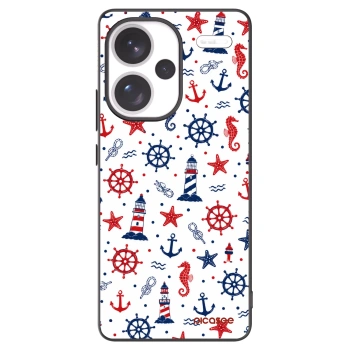 Picasee silikonowe czarne etui na Xiaomi Redmi Note 13 Pro+ 5G - Sailor Vibes