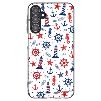 Picasee silikonowe czarne etui na Samsung Galaxy A15 A156B 5G - Sailor Vibes