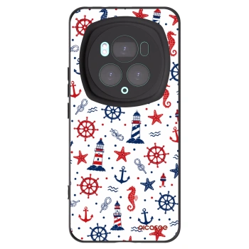 Picasee silikonowe czarne etui na Honor Magic6 Pro - Sailor Vibes