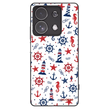 Picasee silikonowe czarne etui na Xiaomi Redmi Note 13 Pro 4G - Sailor Vibes