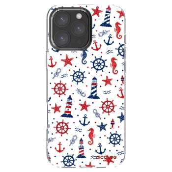 Picasee silikonowe przeźroczyste etui na Apple iPhone 16 Pro Max - Sailor Vibes