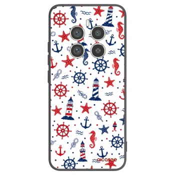 Picasee silikonowe czarne etui na Realme 12 Pro 5G - Sailor Vibes