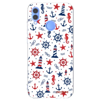 Picasee silikonowe przeźroczyste etui na Huawei P Smart 2019 - Sailor Vibes