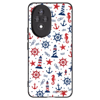 Picasee silikonowe czarne etui na Honor 200 Pro 5G - Sailor Vibes
