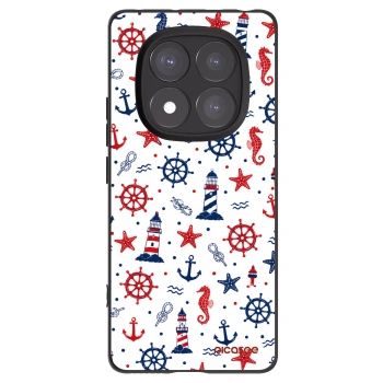 Picasee silikonowe czarne etui na Xiaomi Redmi Note 14 Pro 5G - Sailor Vibes