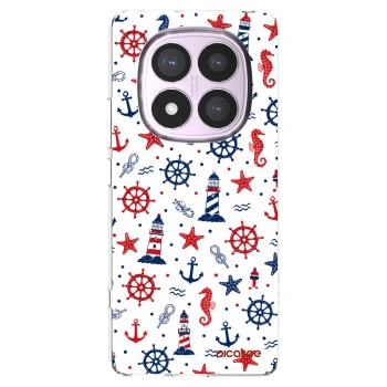 Picasee silikonowe przeźroczyste etui na Xiaomi Redmi Note 14 Pro 5G - Sailor Vibes