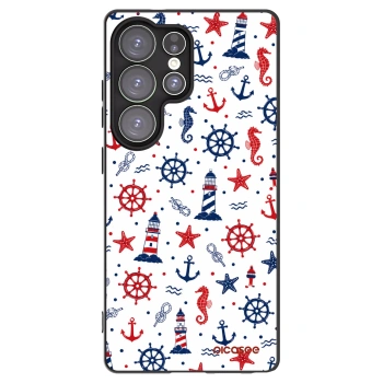 Picasee silikonowe czarne etui na Samsung Galaxy S25 Ultra 5G - Sailor Vibes