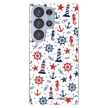 Picasee silikonowe przeźroczyste etui na Samsung Galaxy S25 Ultra 5G - Sailor Vibes