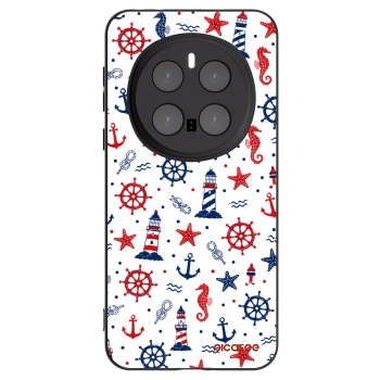 Picasee silikonowe czarne etui na Honor Magic7 Pro 5G - Sailor Vibes