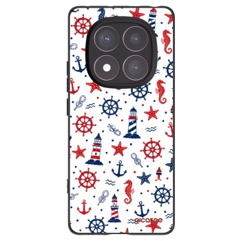 Picasee silikonowe czarne etui na Xiaomi Redmi Note 14 Pro 4G - Sailor Vibes