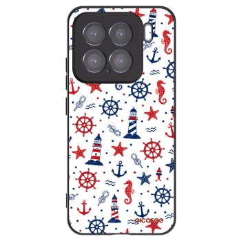 Picasee silikonowe czarne etui na Xiaomi 15 - Sailor Vibes