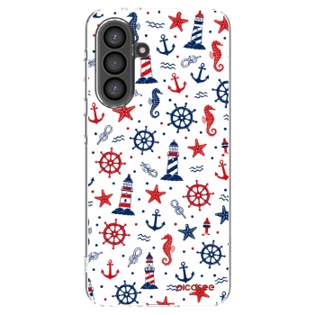 Picasee silikonowe przeźroczyste etui na Samsung Galaxy A36 5G - Sailor Vibes
