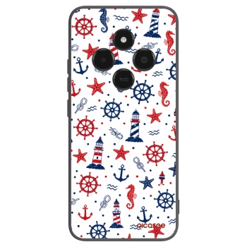 Picasee silikonowe czarne etui na Xiaomi Poco C75 - Sailor Vibes