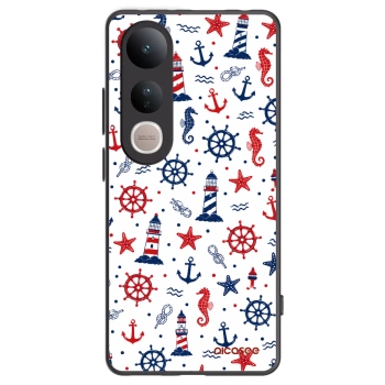 Picasee silikonowe czarne etui na Vivo V50 Lite 5G - Sailor Vibes