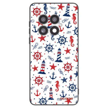 Picasee silikonowe czarne etui na OnePlus 13 5G - Sailor Vibes
