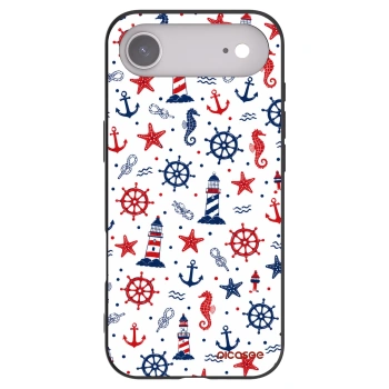 Picasee silikonowe czarne etui na Apple iPhone Air - Sailor Vibes