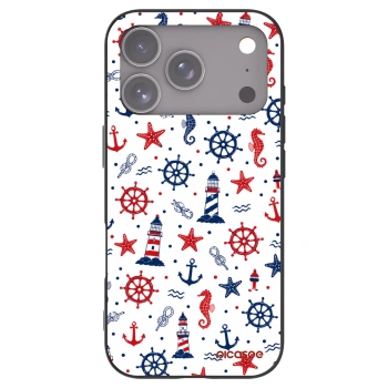 Picasee silikonowe czarne etui na Apple iPhone 17 Pro - Sailor Vibes