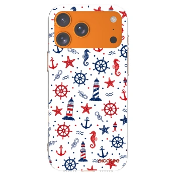 Picasee silikonowe przeźroczyste etui na Apple iPhone 17 Pro Max - Sailor Vibes