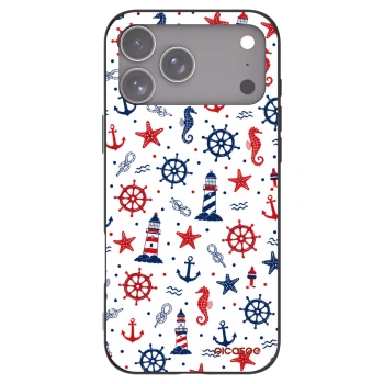 Picasee silikonowe czarne etui na Apple iPhone 17 Pro Max - Sailor Vibes