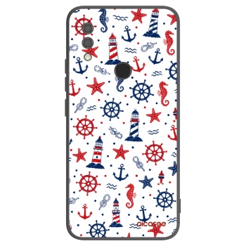Picasee silikonowe czarne etui na Xiaomi Redmi 7 - Sailor Vibes