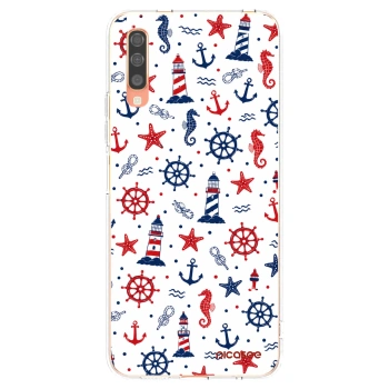 Picasee silikonowe przeźroczyste etui na Samsung Galaxy A70 A705F - Sailor Vibes