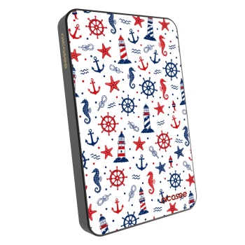 Powerbank z MagSafe 5 000 mAh Szary - Sailor Vibes