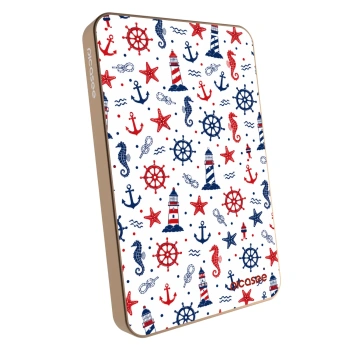 Powerbank z MagSafe 5 000 mAh Złoty - Sailor Vibes