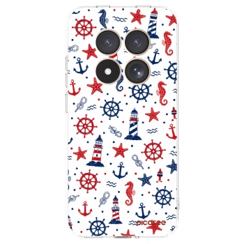 Picasee silikonowe przeźroczyste etui na Xiaomi Redmi Note 15 Pro 4G - Sailor Vibes